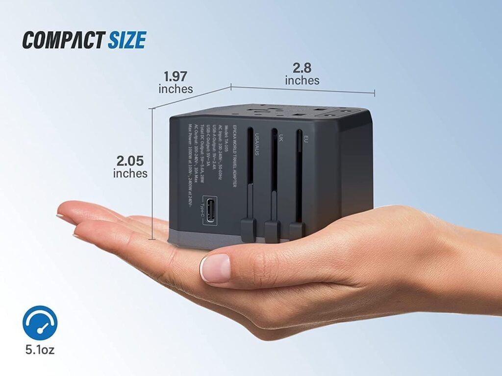 Power Your Adventures: My Guide To The Perfect Universal Travel Adapter Compact Size