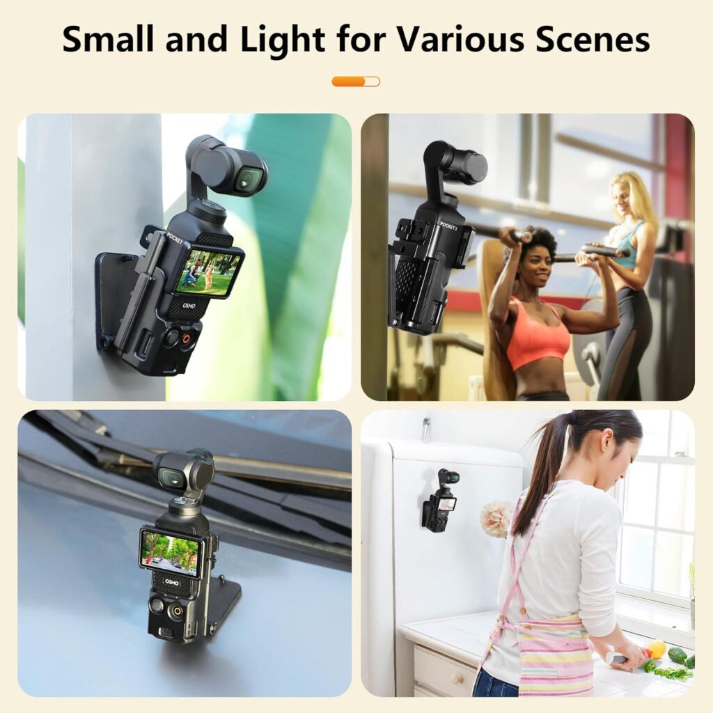 DJI Osmo Pocket 3 Magnetic Mount Stand Uses