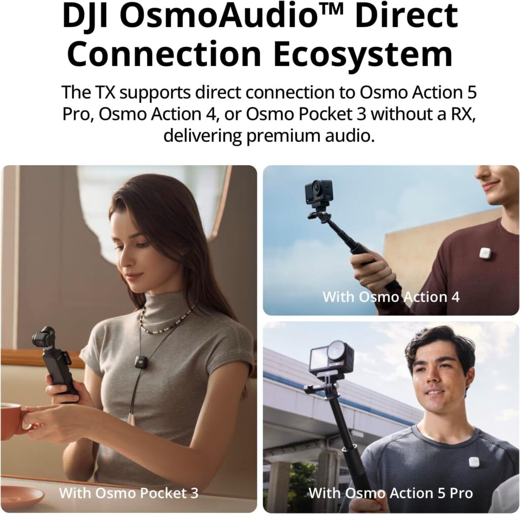 Review of the DJI Mic Mini Wireless Microphone System Direct Connect