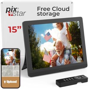 Capture Every Moment: A Deep Dive Into The Pixstar 15-Inch Large Digital Frame'S Unmatched Features