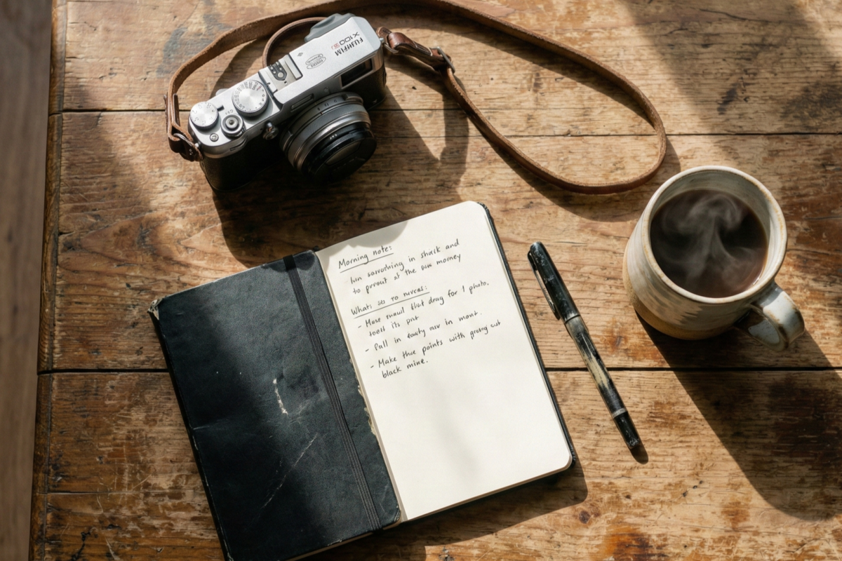 Minimalist Gear for Documenting Life