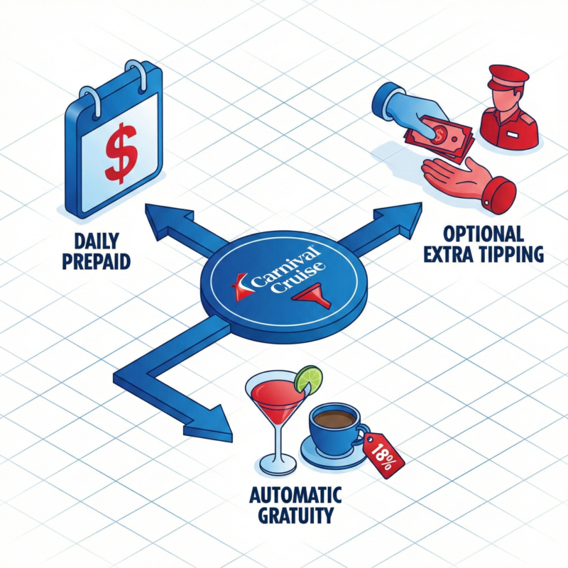 How Carnival Cruise Tipping works