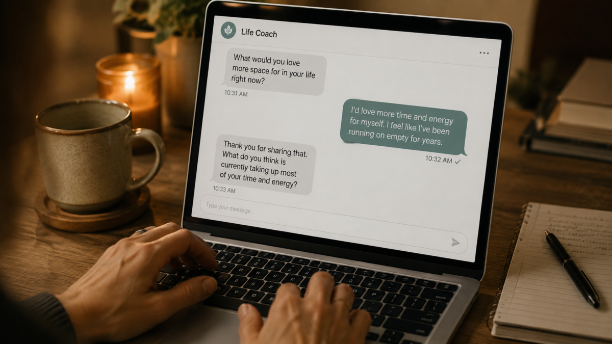 Using Ai As A Self-Interview Tool For Midlife Reinvention After 40