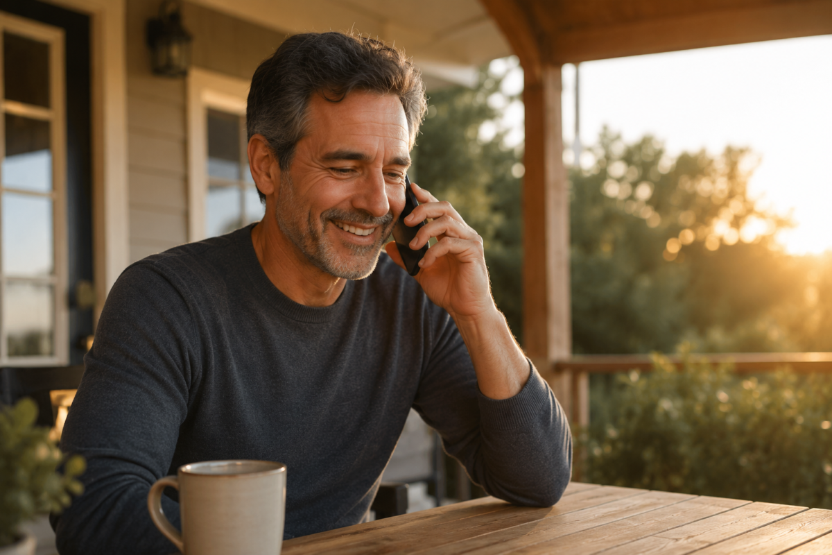 What Kind Of Legacy Are You Creating Right Now 4 Person Making A Small Daily Shift Toward Their Living Legacy, Like A Phone Call With A Parent