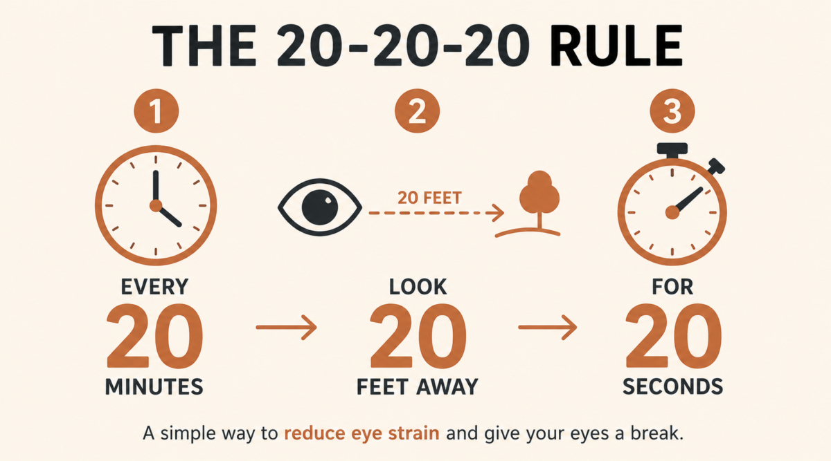 Screen Time And Energy Levels After 40 3 20-20-20 Rule For Digital Eye Strain And Screen Time And Energy Levels